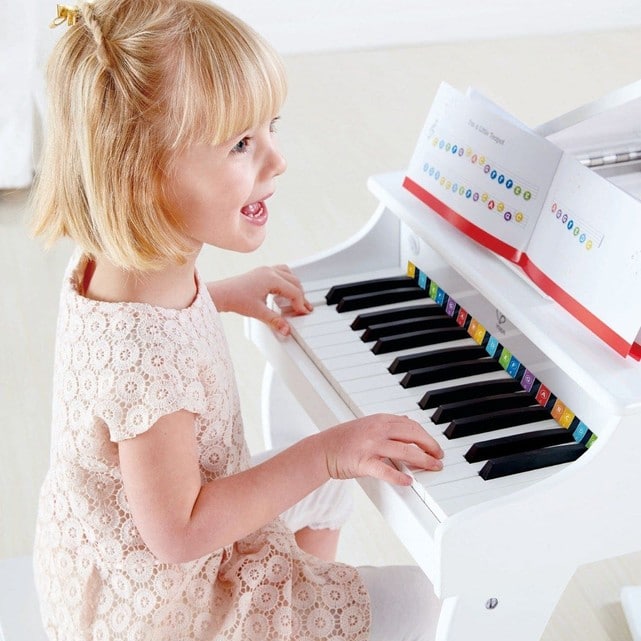 Enfants Unisexe Early Learning élégante en bois musical pratique Piano Tabouret 