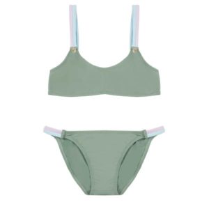 Maillot Clara Khaki - Pacific Rainbow