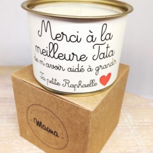 Bougie Merci Tata - Maona
